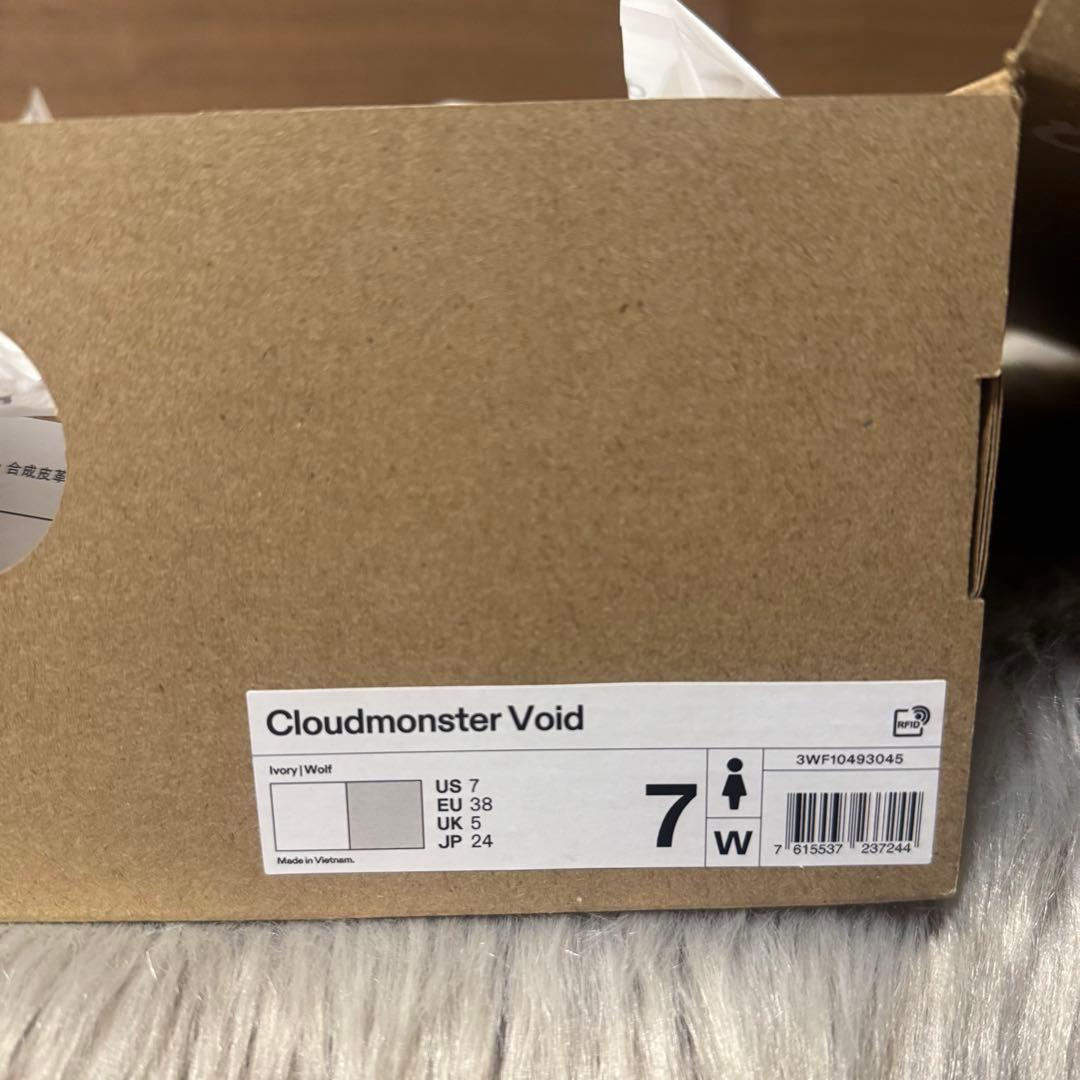 最終値下げ emmi×On Cloudmonster Void グレー 完売品