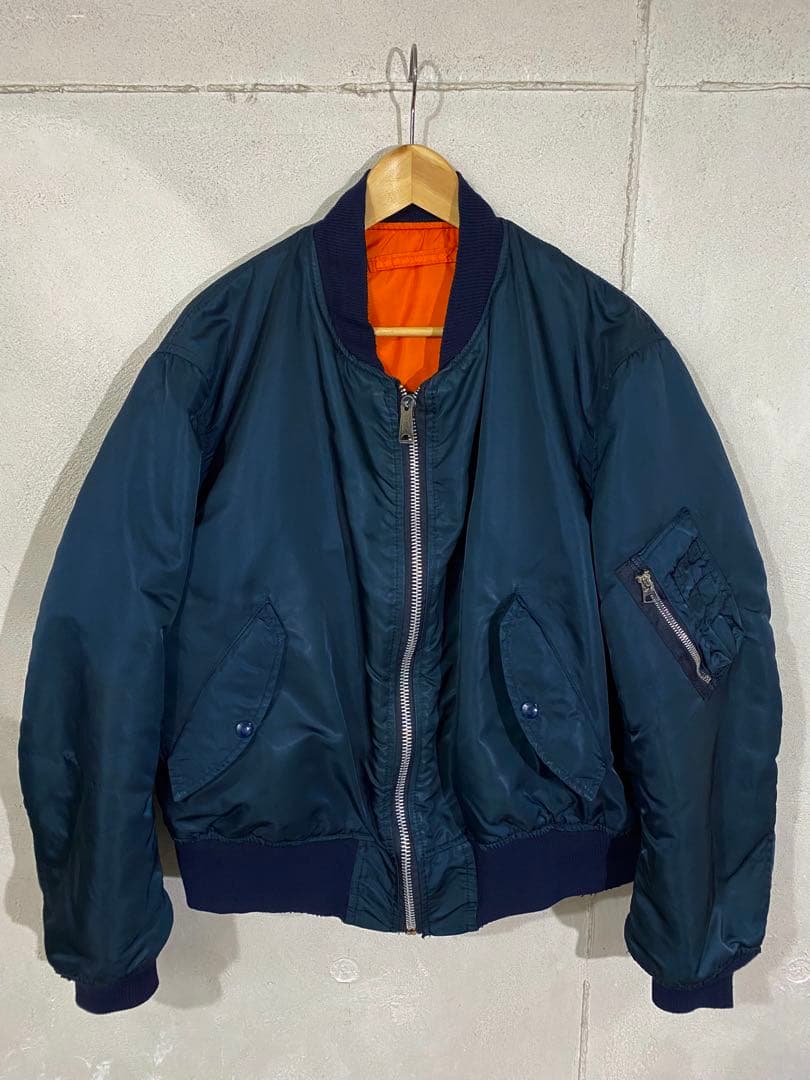 90s ALPHA MA-1フライトジャケット USA製 IDEAL XL
