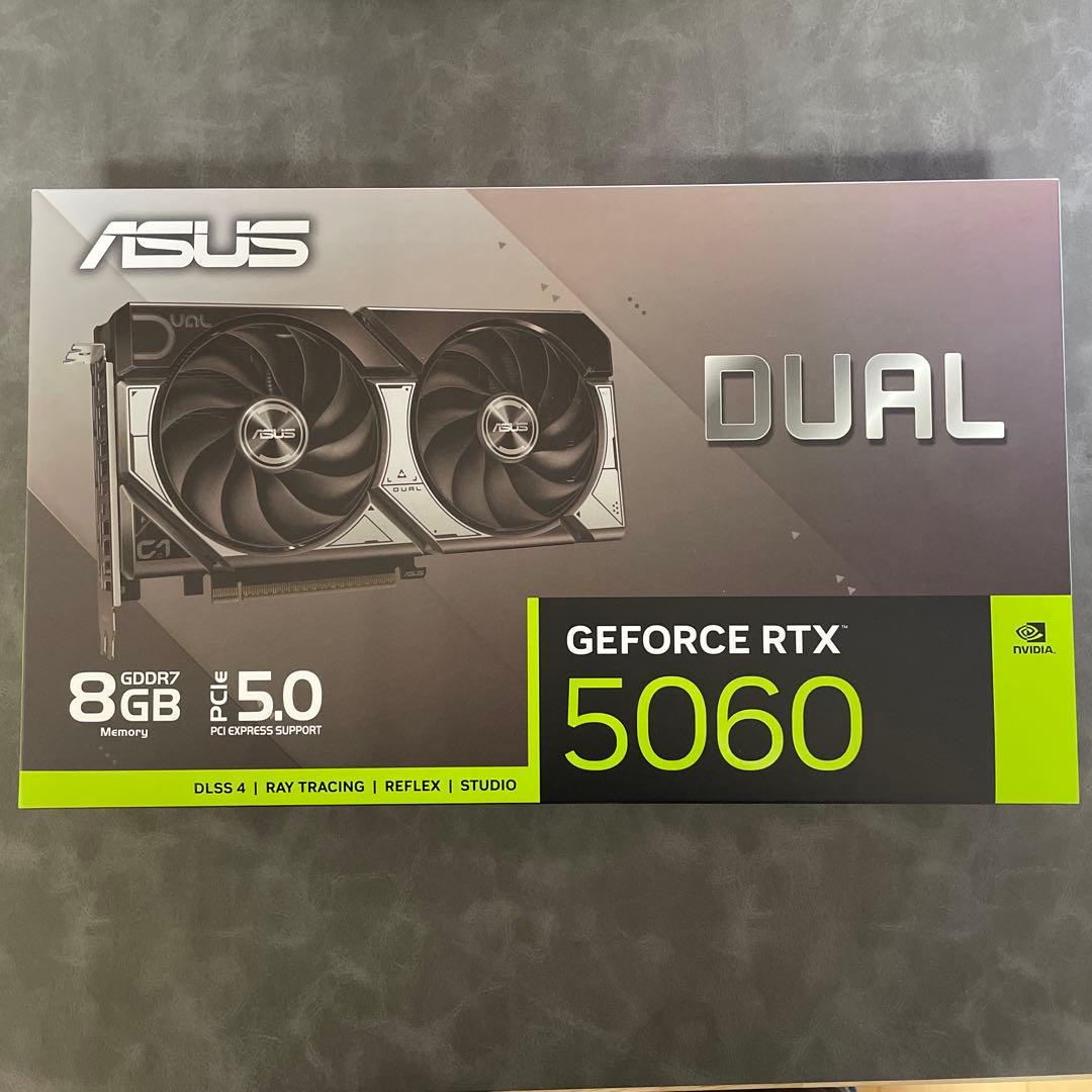 新品未開封 ASUS DUAL GeForce RTX 5060 8GB