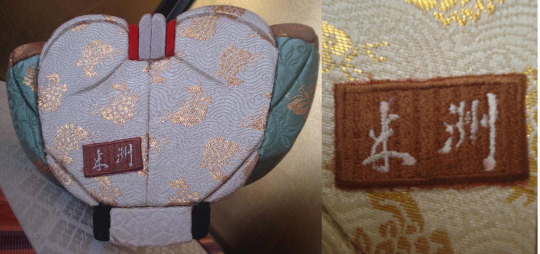 原米洲　雛人形　お雛様　親王飾り　ひな祭り　木目込み　人形　日本人形