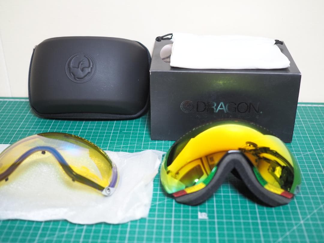 【中古・美品】Dragon（ドラゴン）APX Rasta ゴーグル