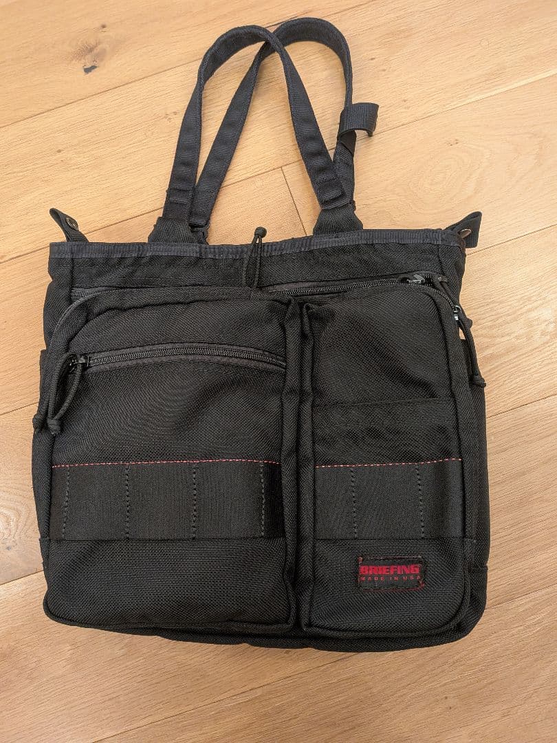 BRIEFING BS TOTE TALL ブラック トートバッグ