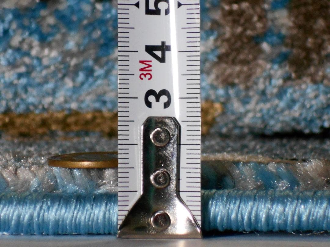 ふっかり！ウィルトン織 モダン ギャッベ ラグ 150×225cm-65001