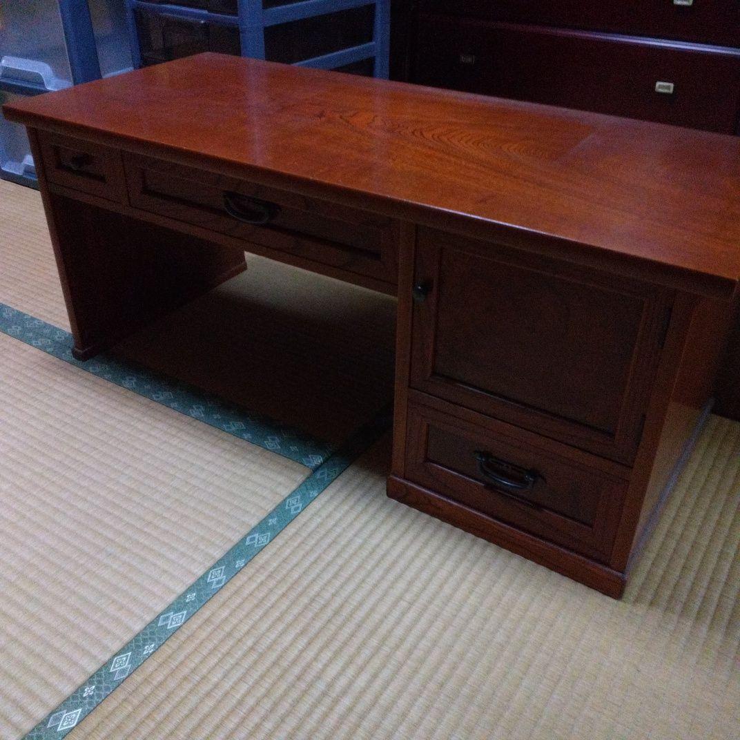 レトロ家具　カラクリ文机