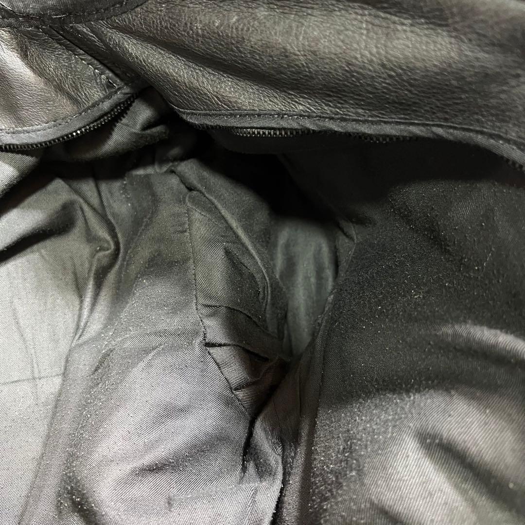 VANSON バンソン　シングル　ライダース　ジャケット　サイズ34