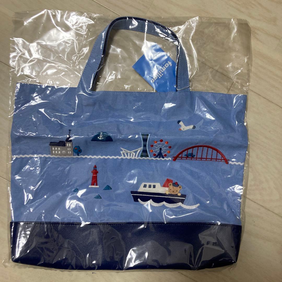 ファミリア　神戸本店限定　バッグ(マチ付き)