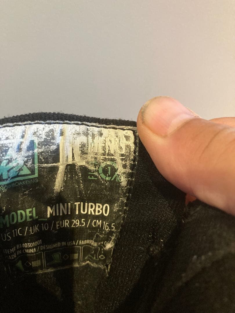 K2 Mini Turbo スノーボード3点セット板90ブーツ16.5