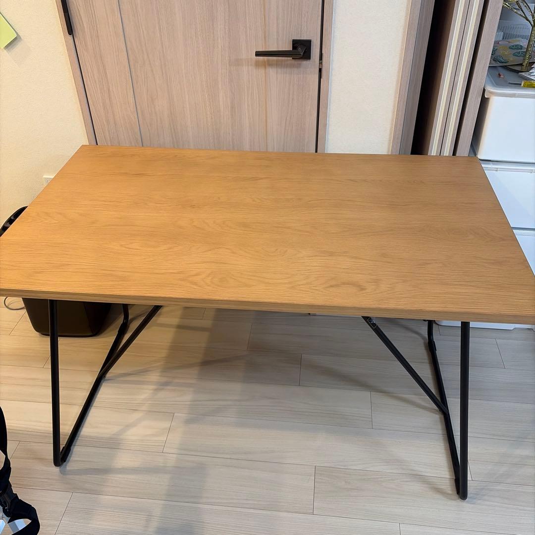 し*ら様 無印良品 木製折りたたみテーブル W120cm