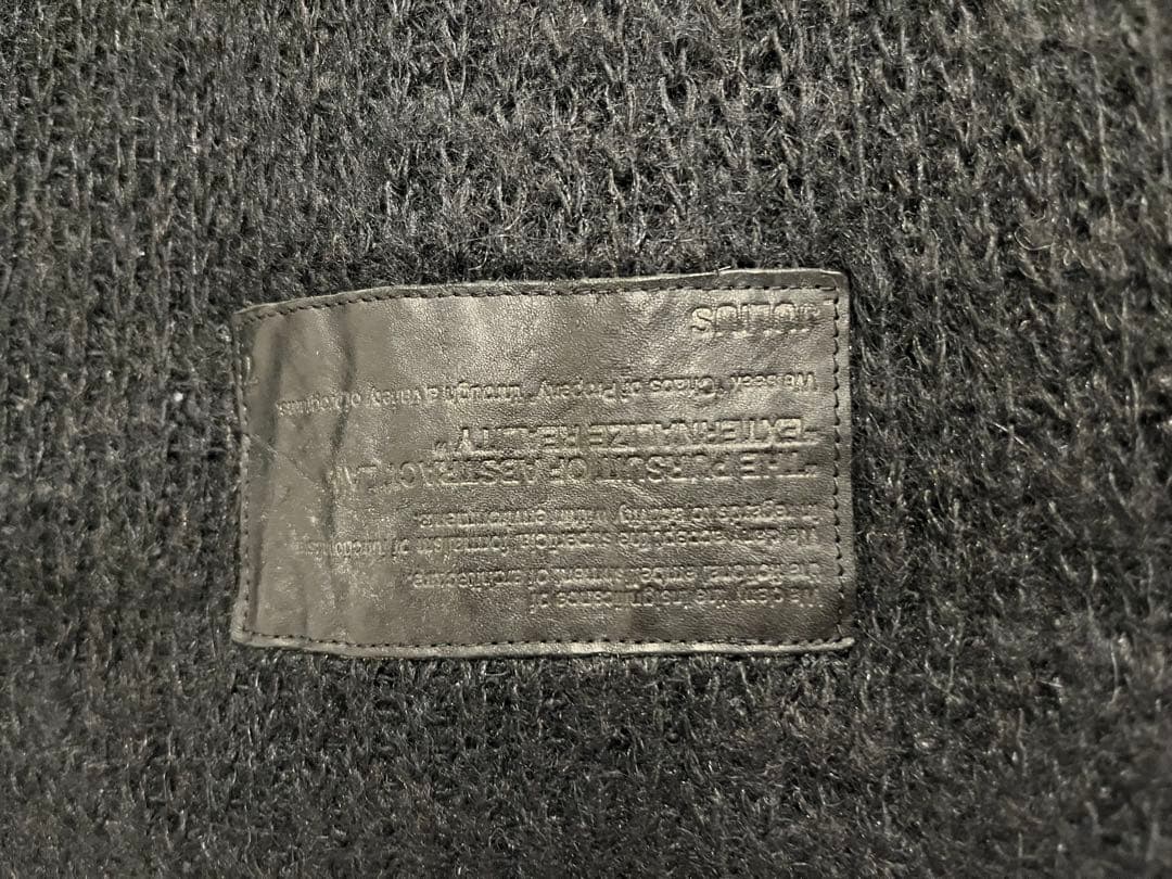 ユリウス ブラック ネックウォーマー