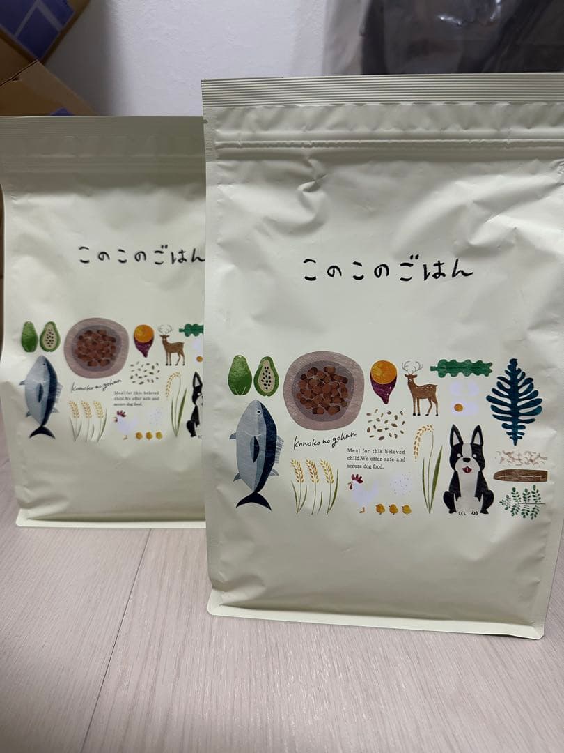 このこのごはん　（ドッグフード）1kg✖️2袋