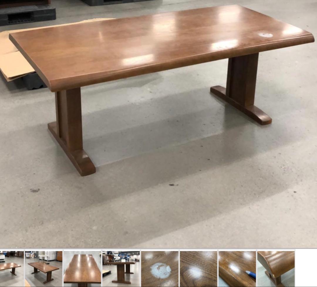 A797♠️配送設置可☑️カリモクダイニングテーブル [W1800D900H690]