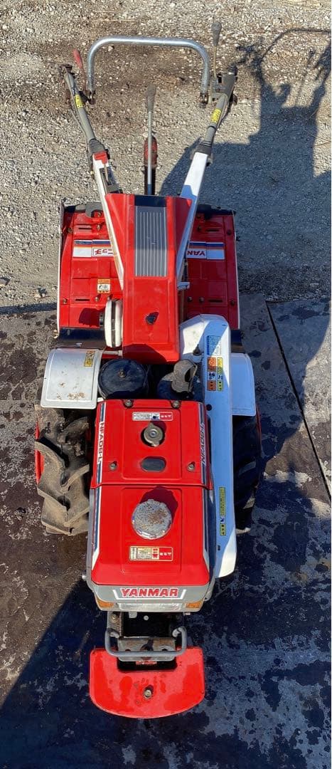 ヤンマー YA80 耕運機 赤