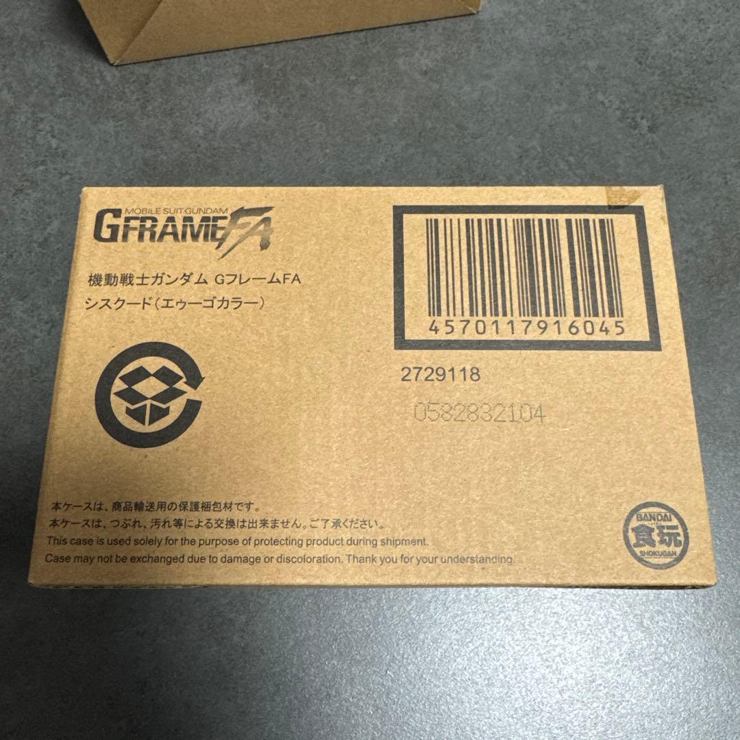 新品 機動戦士ガンダム GフレームFA シスクード エゥーゴ ティターンズセット