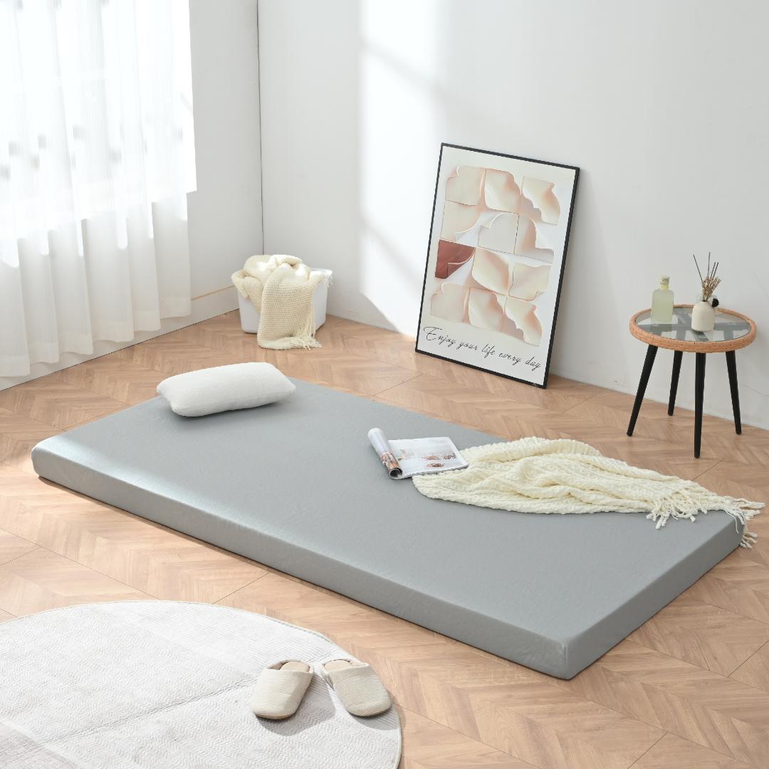 10cm高反発マットレス シングル グレー 25D 120N S