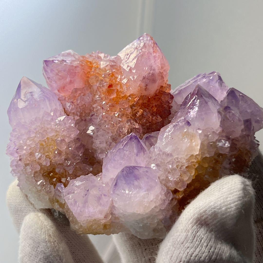 天然石 ハイクオリティ カクタスアメジストクラスター