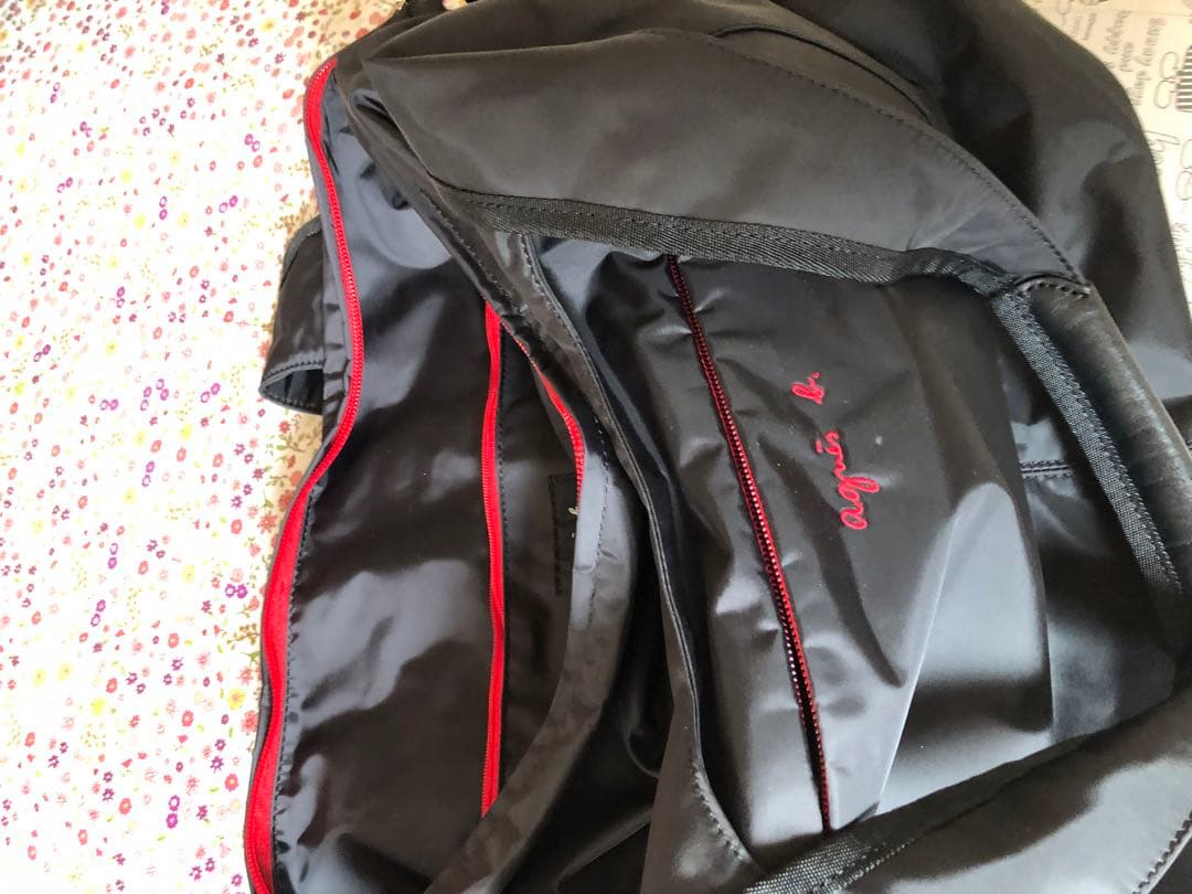 新品タグ付き アニエスベー￼ マザーズバッグ