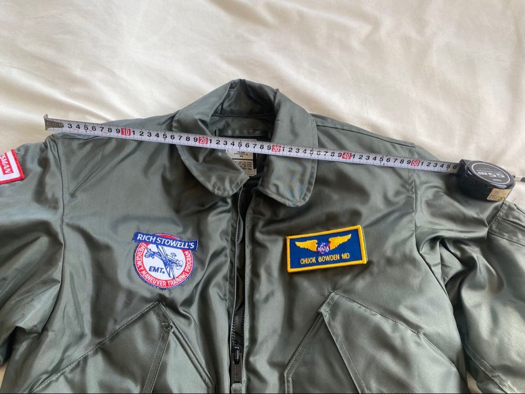 アルファ　フライトジャケット CWU45P 難燃素材