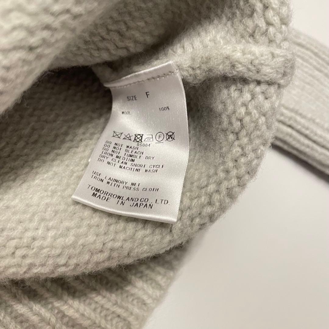 GALERIE VIE ギャルリーヴィー　ファインウール レイヤードプルオーバー