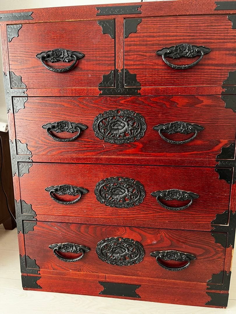 民芸家具 鉄金具 和家具 収納家具