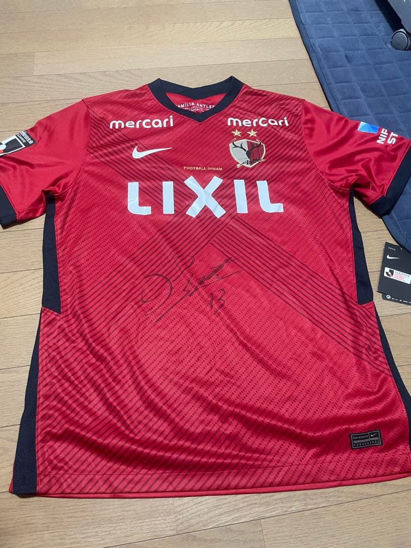 鹿島アントラーズ 荒木遼太郎　直筆サイン入りユニフォーム