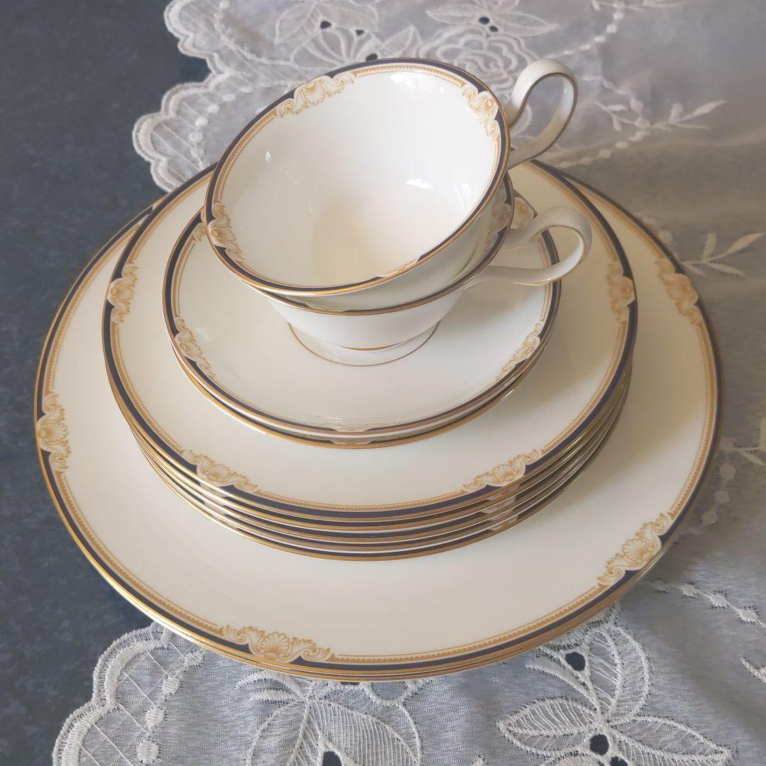 【８点まとめて】 ウェッジウッド キャベンディッシュ プレート中大皿 レア 廃盤