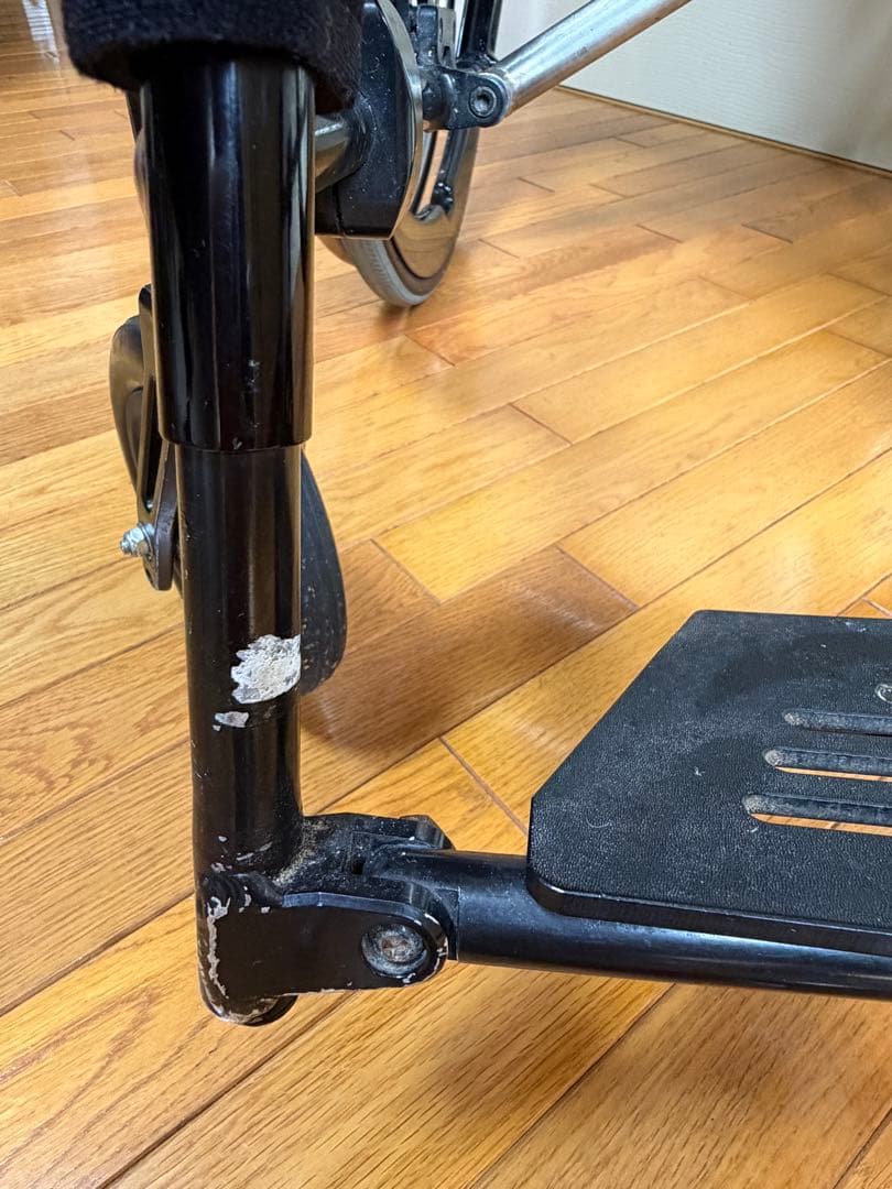 松永製作所マックスプレジャー 車椅子 カーボン ホイル