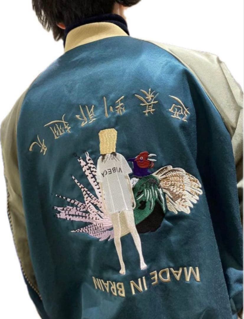 ANYOTAILOR×VIBECA&CO スカジャン　XLサイズ