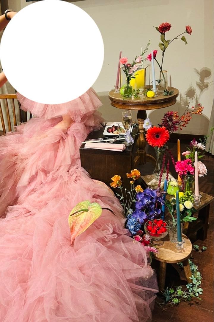 結婚式　造花　アーティシャルフラワー