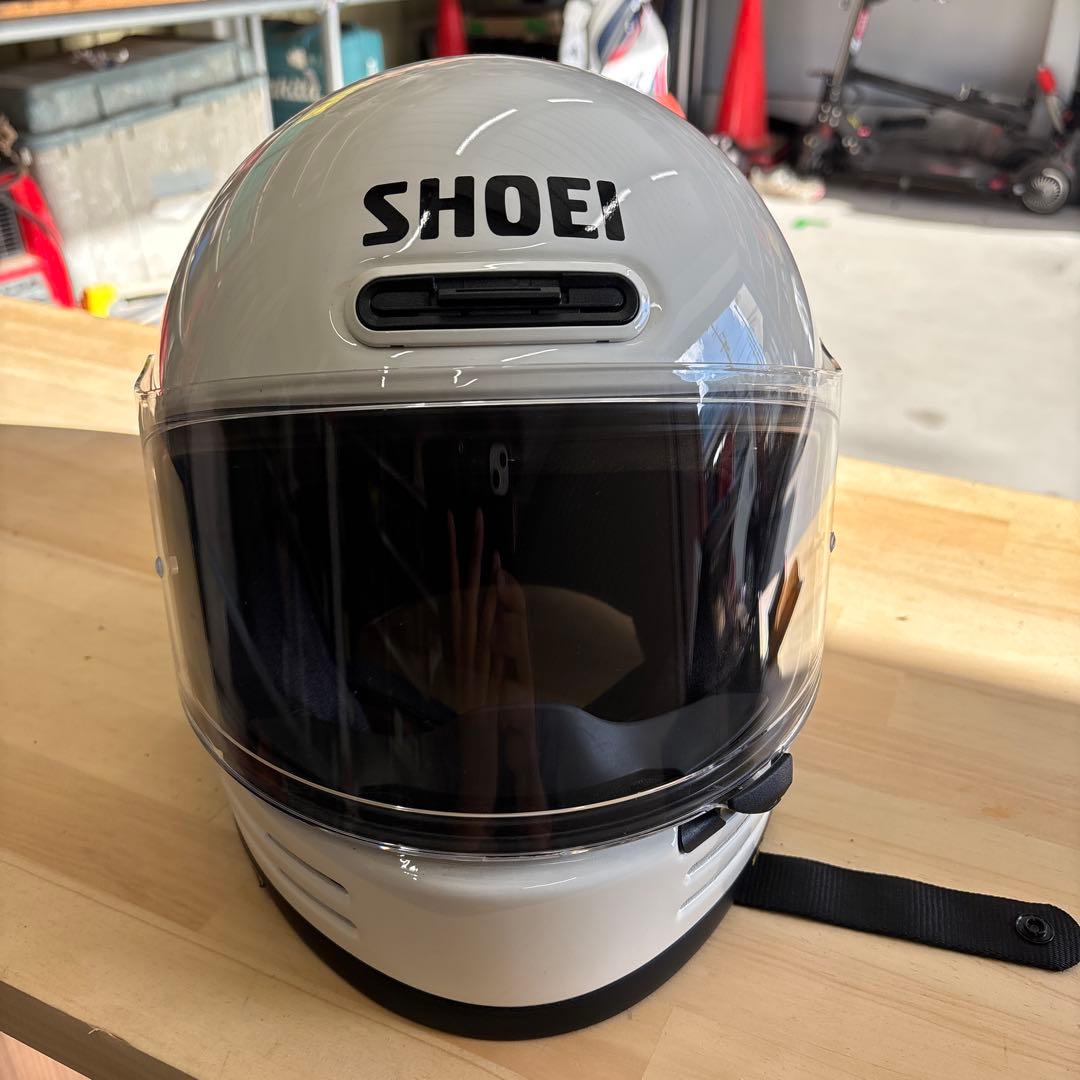 SHOEI グラムスター　フルフェイスヘルメット ホワイト　Lサイズ