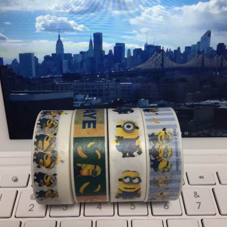 ミニオンズ スパイダーマン マスキングテープ 切り売り ユニバーサル USJ