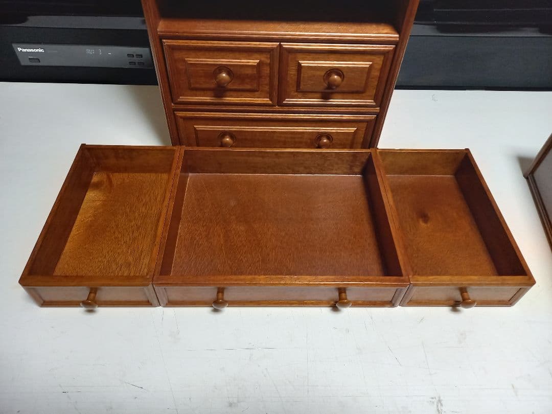 SEIWA CRAFT　木製　小引き出し　大小揃い　セット