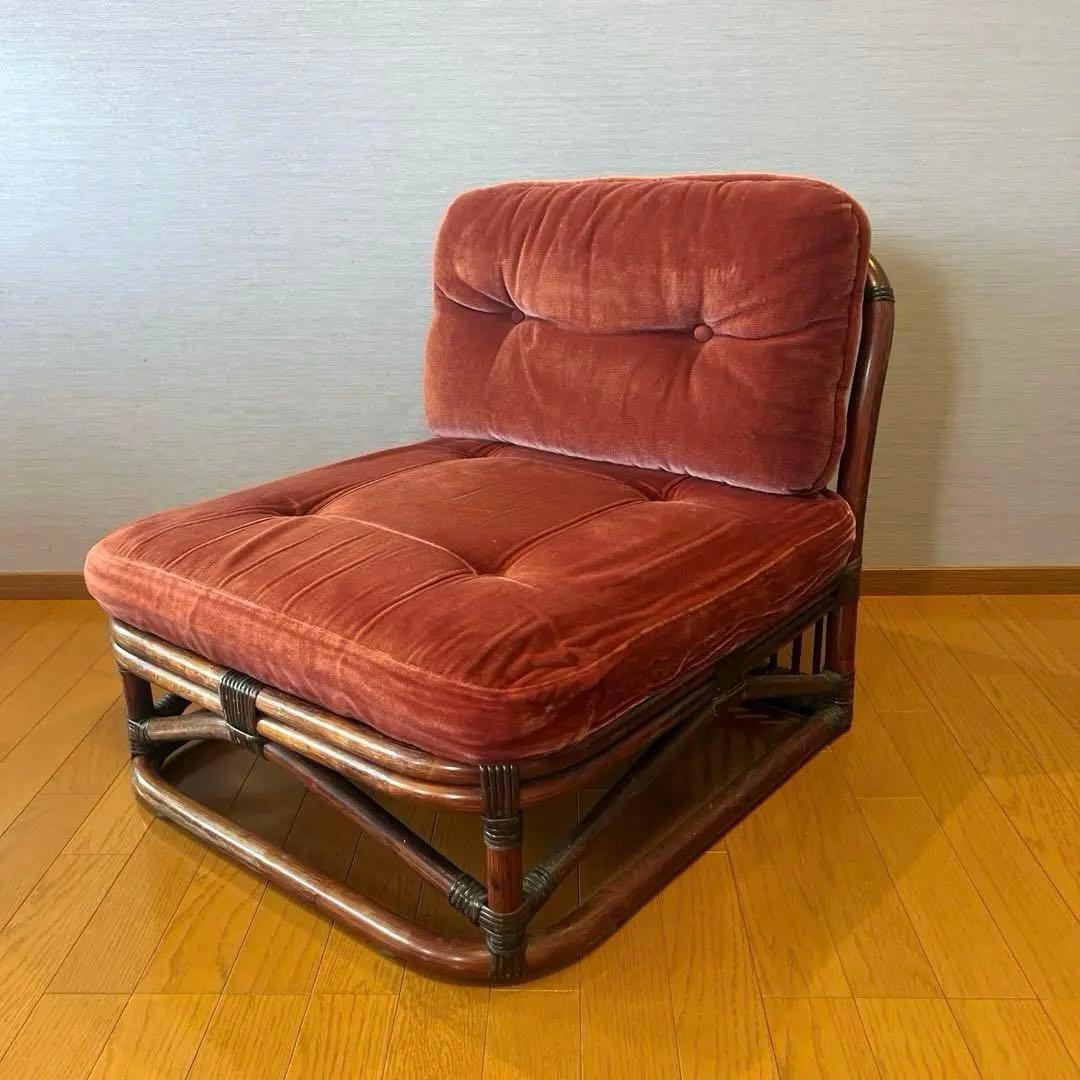 piece of cake様YAMAKAWAラタン籐 ソファ ヴィンテージNO1