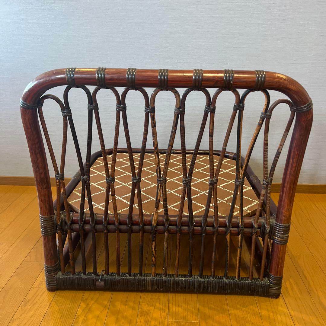 piece of cake様YAMAKAWAラタン籐 ソファ ヴィンテージNO1