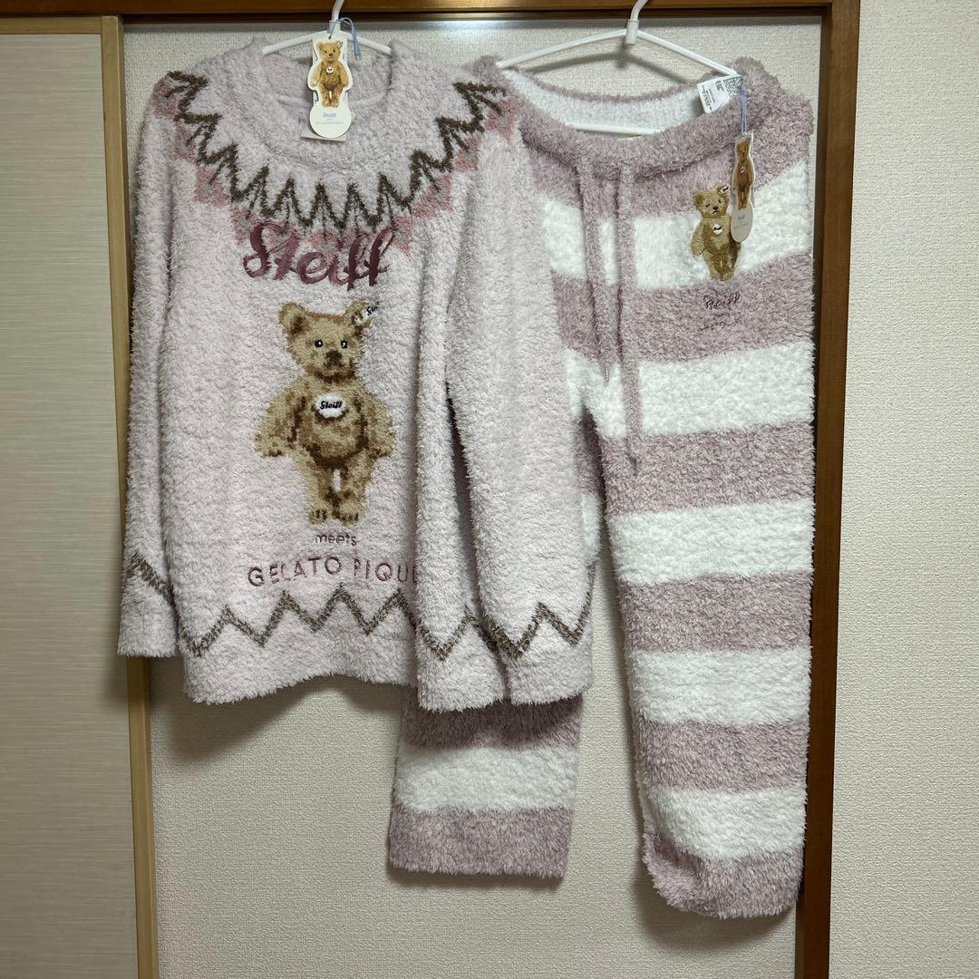 ジェラートピケ シュタイフ steiff フェアアイルジャガードプルオーバー