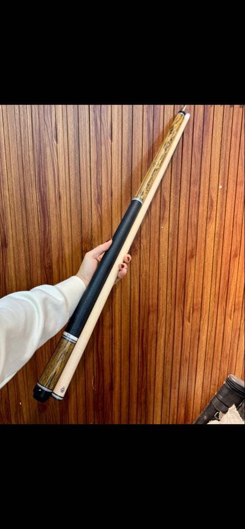 ビリヤードキュー 木製　シャフトのみ