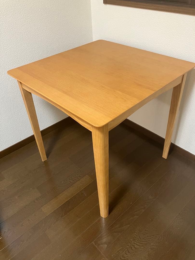 チェルシー幅75角テーブルナチュラル