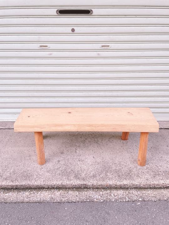 天然　檜　テレビ台　コーヒーテーブル　台　子供用椅子　ベンチ