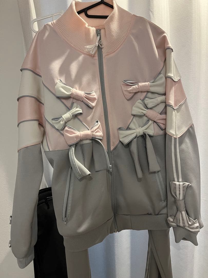 keisue kanda リボンまみれジャージ　上下