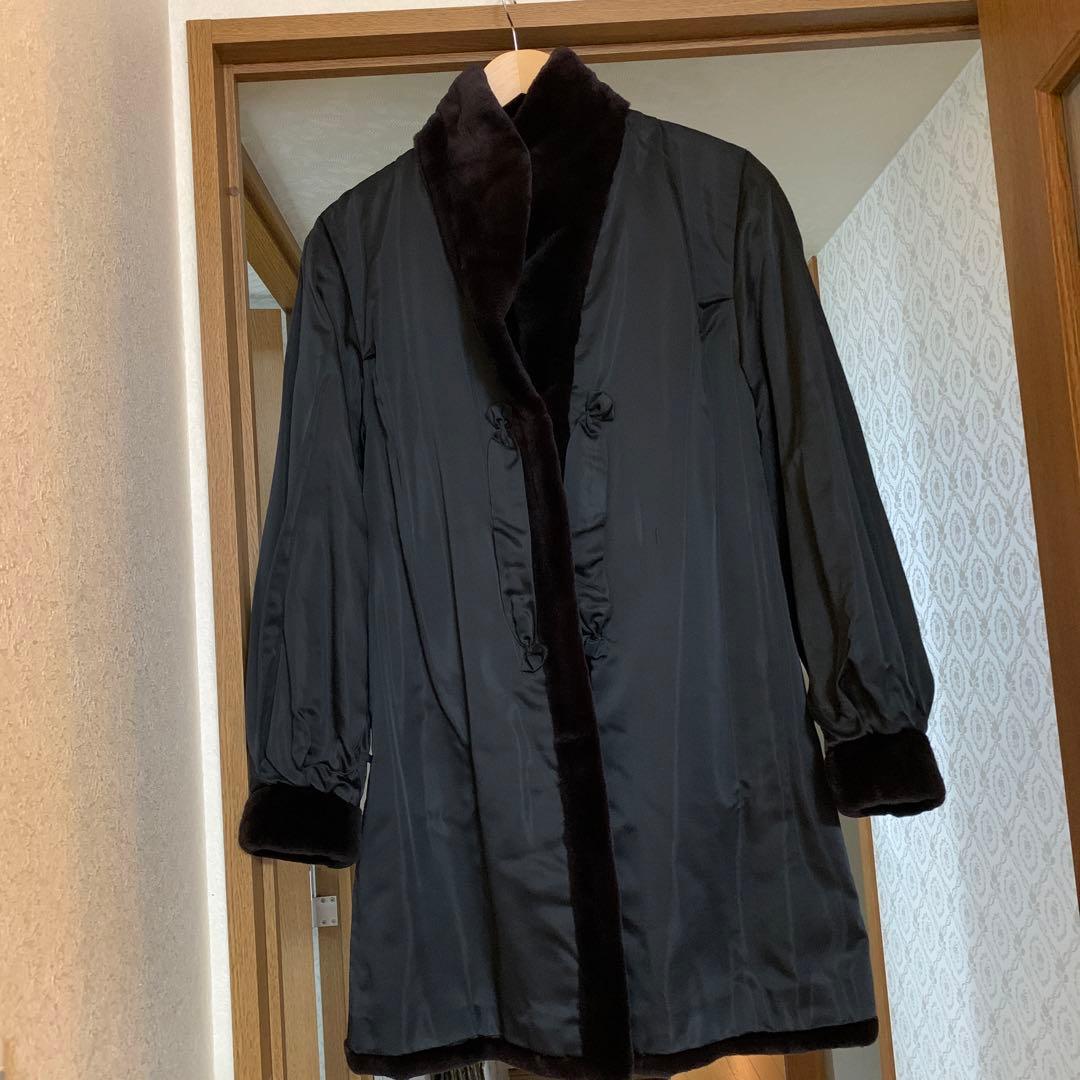高級　シェアードミンクコート　7部丈