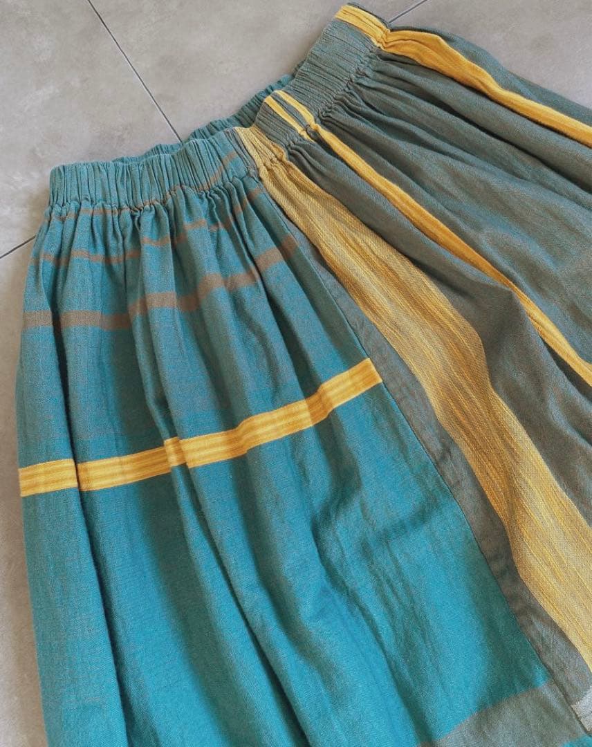 tamaki niime ポワンスカート ロング　コットン　タマキニイメ