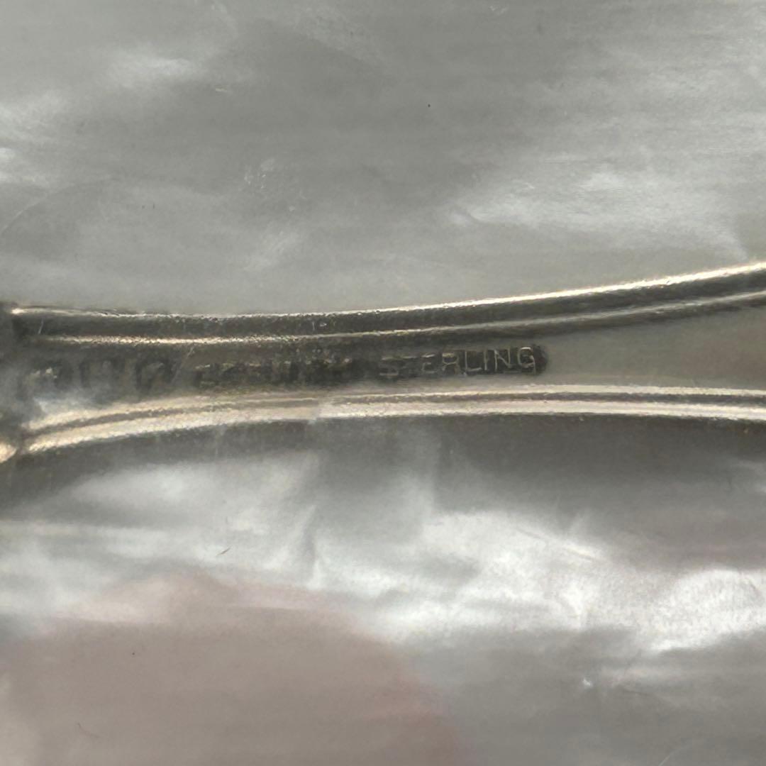 ヴィンテージ　ゴーハム社STERLINGシルバーティースプーン　ゴーハムシルバー