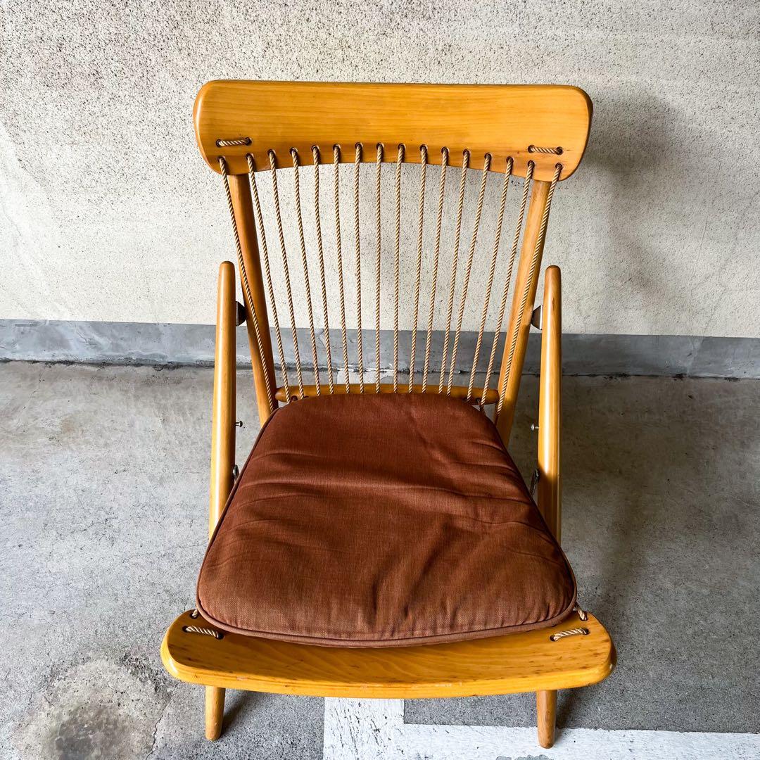 ビンテージオールドマルニ ロープチェア /天童木工プルーヴェハーマンミラー