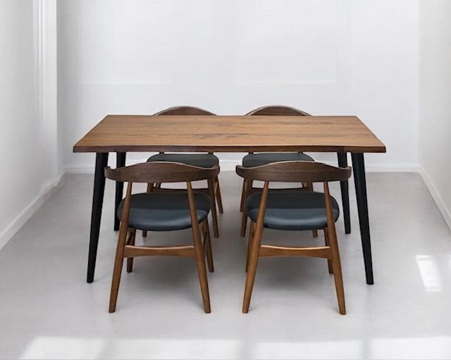 ダイニングテーブルセット　４人掛け　ウォールナット　新品