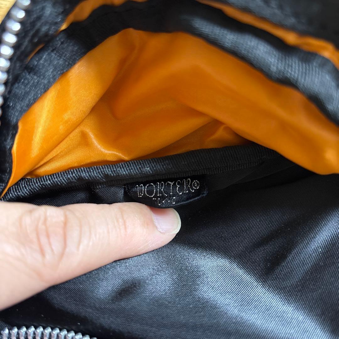 【美品】PORTERタンカー　ウェストバッグ　ブラック