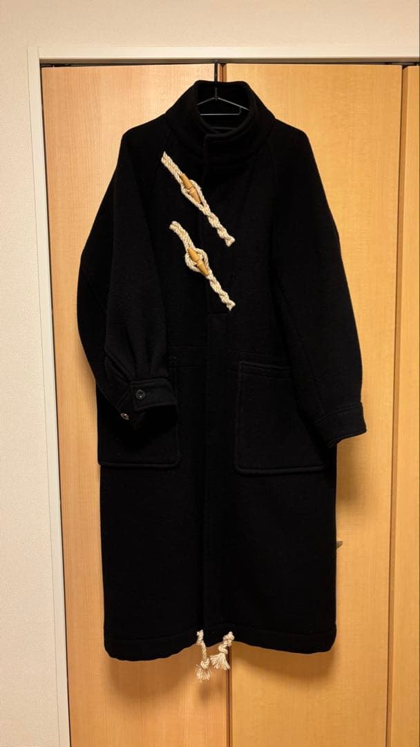 _*_様 HYKE DOUBLE FACE DUFFEL COAT ダブルフェイ