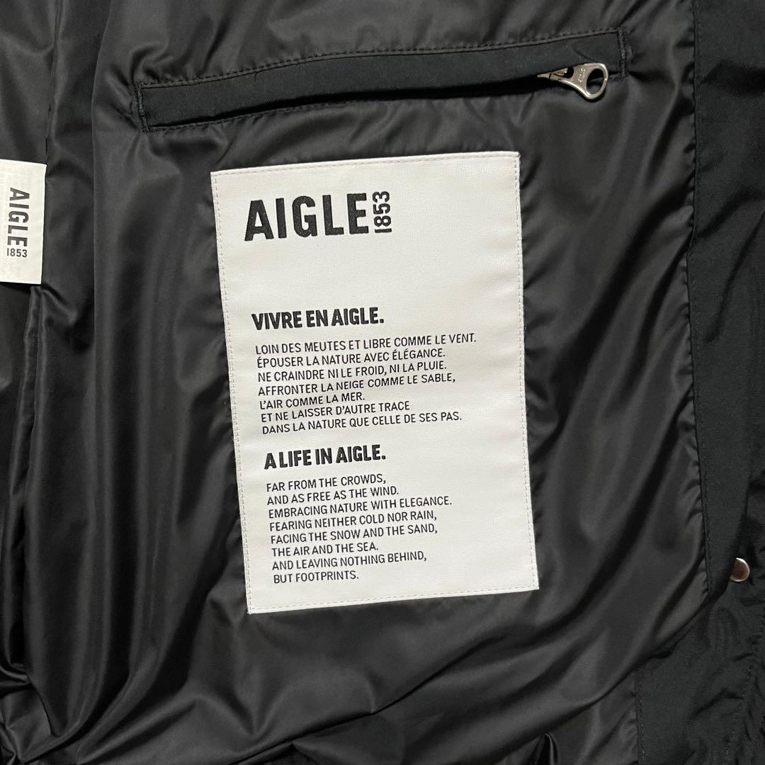 AIGLE ゴアテックスウィンドストッパー ダウンジャケット