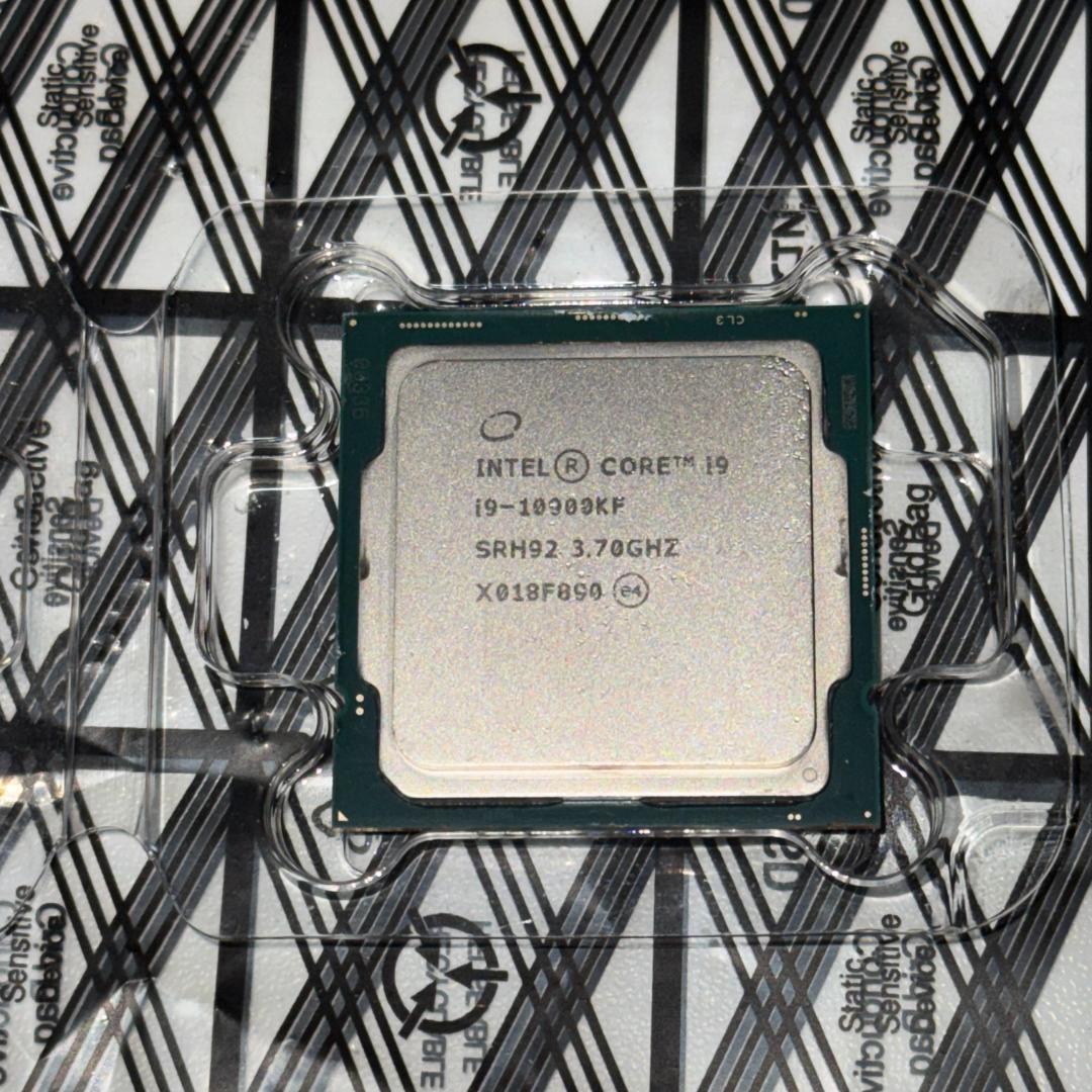 【美品】Intel Core i9 10900KF／動作確認済／10C20T