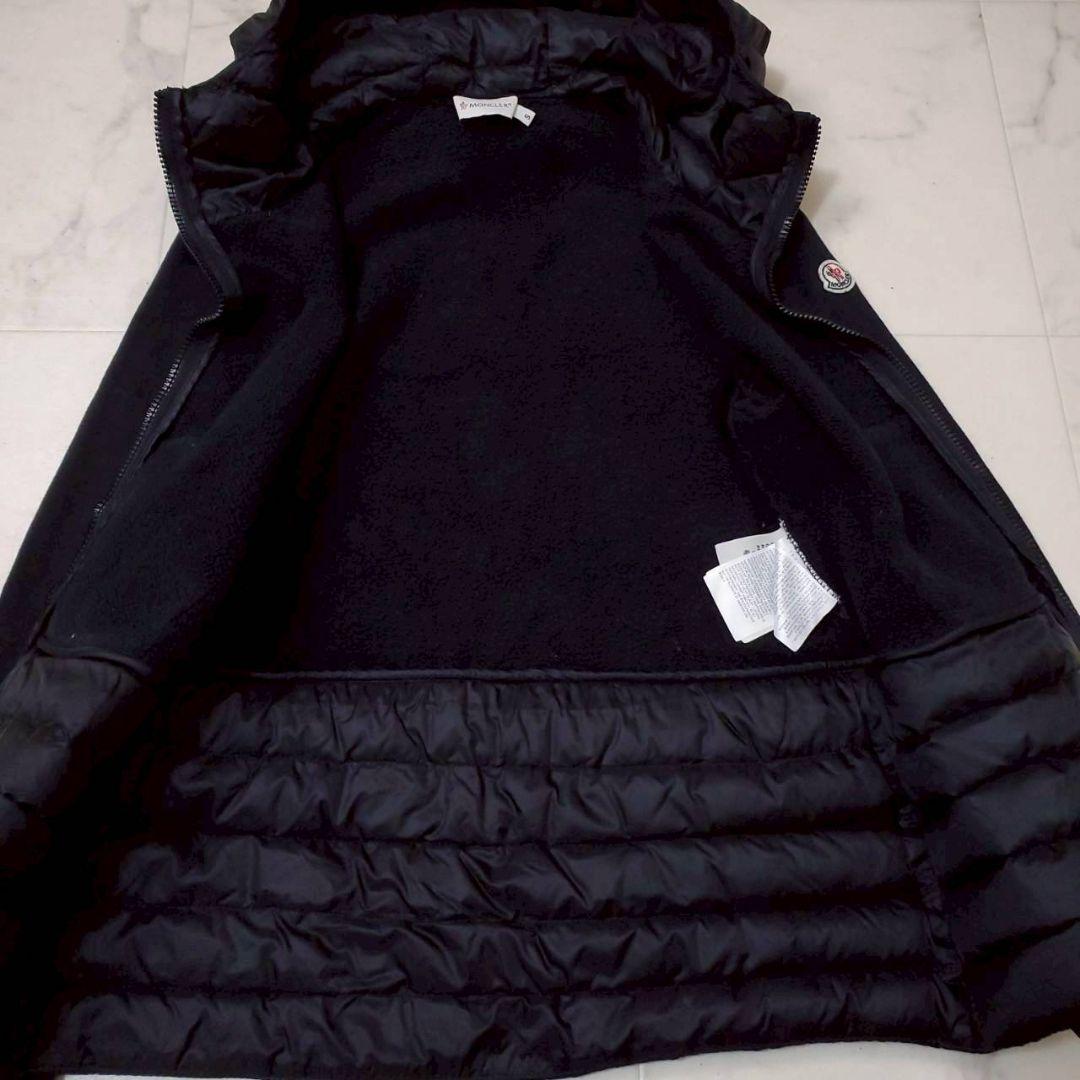 美品✨モンクレール MAGLIA CARDIGAN スウェット切替ダウンパーカー