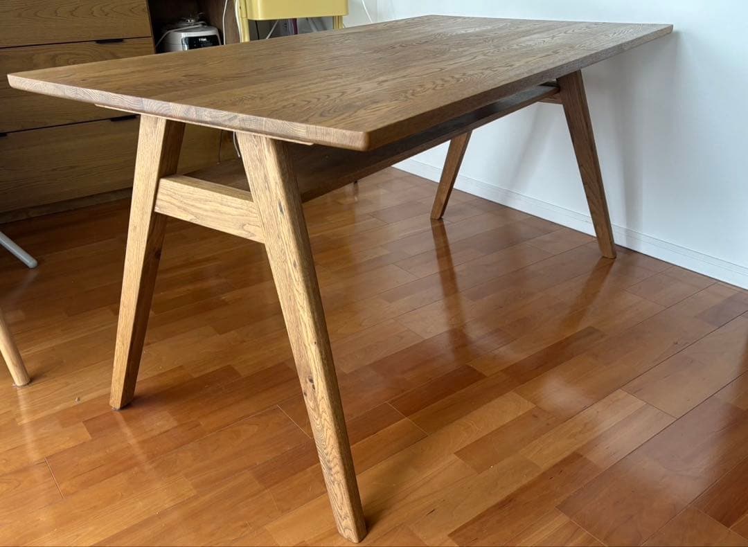 ⭐︎超美品⭐︎unico ADDAY(アディ)ダイニングテーブルW1500