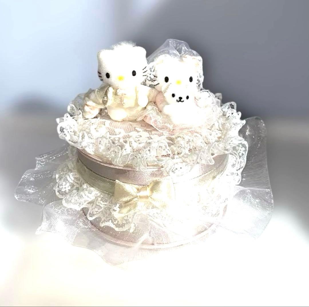 廃盤希少♡桂由美コラボ ハローキティ ウェディング リングピロー Vivitix